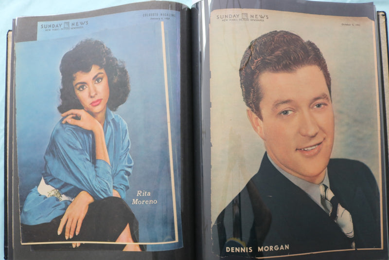 MOVIE STAR MAGAZINE PHOTOS SCRAPBOOK - EDGAR BERGEN - RAY MILLAND - #14