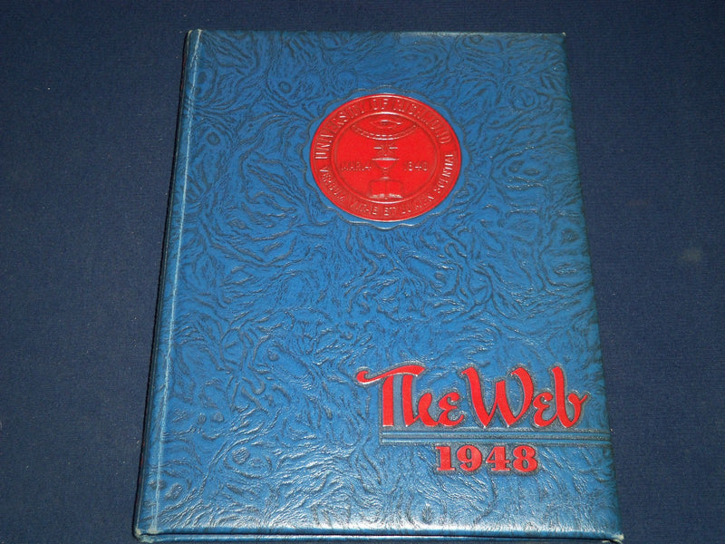 1948 THE WEB UNIVERSITY OF RICHMOND YEARBOOK - VIRGINIA - GREAT PHOTOS - YB 744