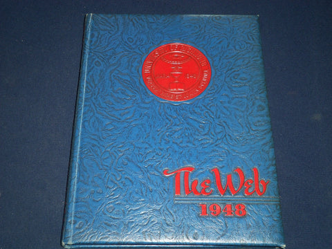 1948 THE WEB UNIVERSITY OF RICHMOND YEARBOOK - VIRGINIA - GREAT PHOTOS - YB 744