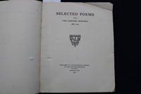 1910 SELECTED POEMS FROM THE HARVARD MONTHLY 1885-1910 SOFTCOVER BOOK - K 496