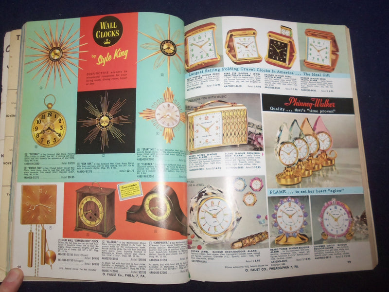 1961 O. FAUST CO. GIFT BOOK CATALOG - PHILADELPHIA, PENNSYLVANIA - R 97M