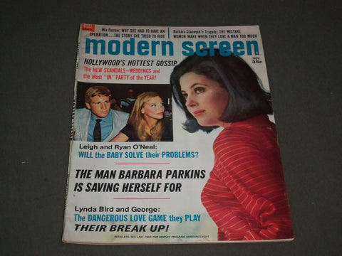 1967 NOVEMBER MODERN SCREEN MAGAZINE - BARBARA PARKINS- SP 2777