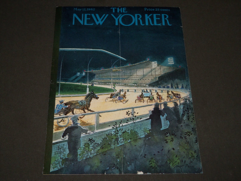 1962 MAY 12 NEW YORKER MAGAZINE FRONT COVER ONLY - GREAT ART FOR FRAMING