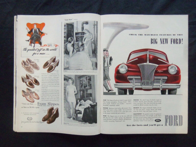 1940 NOVEMBER 25 LIFE MAGAZINE - FUR COATS IN FASHION - L 210