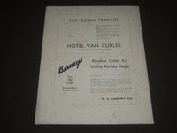 1935 SUMMER UNION COLLEGE MOHAWK DRAMA FESTIVAL PROGRAM - J 2301