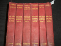 1891-1903 RICHARD HARDING DAVIS BOOKS LOT OF 6 - GIBSON - REMINGTON - KD 1990