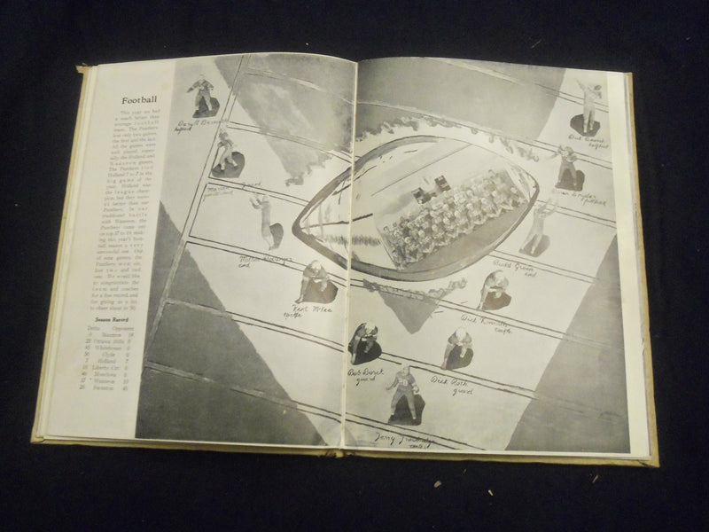 1950 THE DEL-HI DELTA HIGH SCHOOL YEARBOOK - DELTA, OHIO - YB 2750