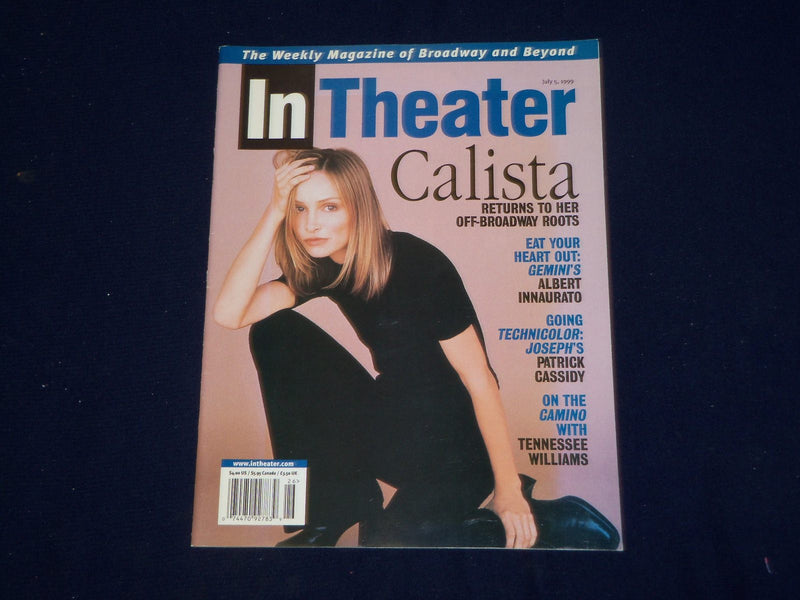 1999 JULY 5 IN THEATER MAGAZINE - CALISTA FLOCKHART COVER - SP 9683