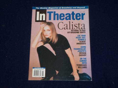 1999 JULY 5 IN THEATER MAGAZINE - CALISTA FLOCKHART COVER - SP 9683