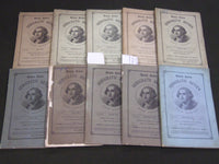 1857-1858 UNITED STATES DEMOCRATIC REVIEW NEW SERIES LOT OF 10 ISSUES - WR 60E