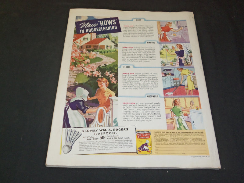 1938 MAY WOMAN'S HOME COMPANION MAGAZINE - ILLUSTRATED COVER - SP 7000