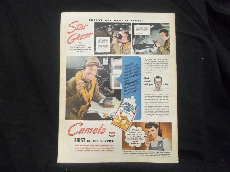 1943 DECEMBER 14 LOOK MAGAZINE - GREAT PHOTOS AND ADS - ST 1540