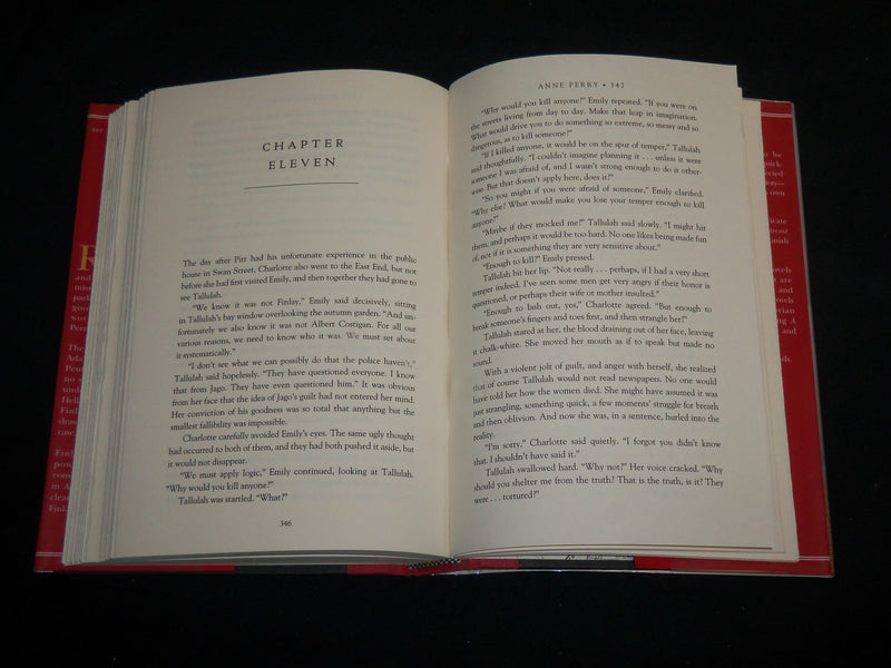 1996 PENTECOST ALLEY BOOK SIGNED BY ANNE PERRY - FIRST EDITION - KD 7246