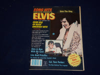 1981 WINTER SONG HITS ELVIS THE KING MAGAZINE - ELVIS PRESLEY - PHOTOS - SP 9906