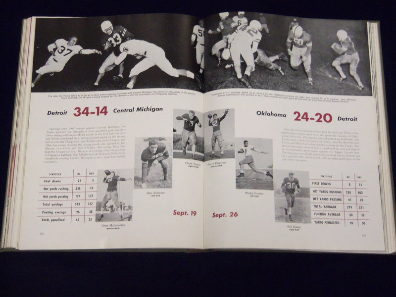 1948 TOWER UNIVERSITY OF DETROIT YEARBOOK - MICHIGAN - GREAT PHOTOS - YB 794
