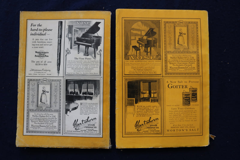1923-1925 SCRIBNER'S MAGAZINE - LOT OF 10 - O 3487