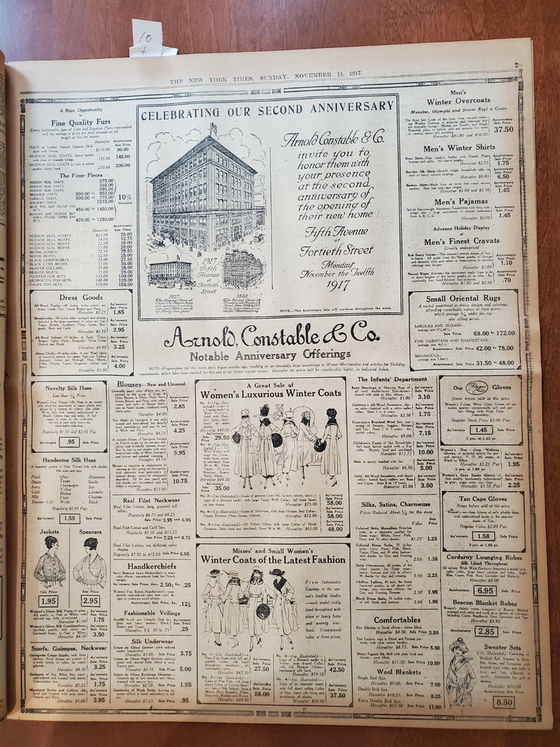 1917 NOVEMBER 11 NEW YORK TIMES - KERENSKY GAINING SUPPORT IN RUSSIA - NT 8066