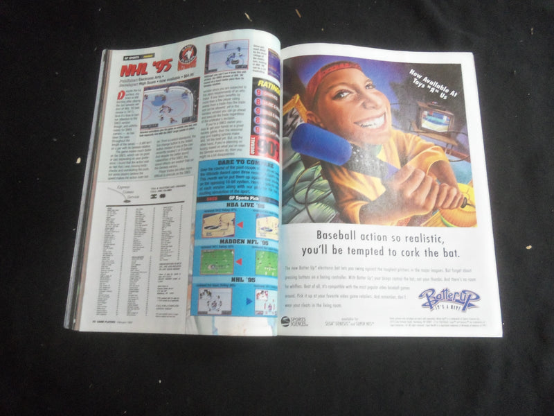 1995 FEBRUARY GAME PLAYERS MAGAZINE - VIDEO GAMES - B 5536F