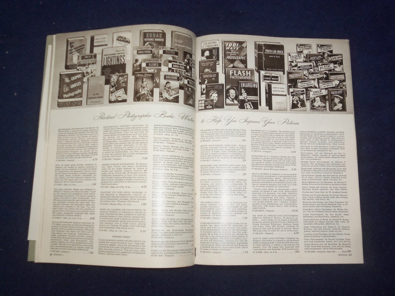1949 MONTGOMERY WARD PHOTOGRAPHIC CATALOG - SOFTCOVER - J 9301