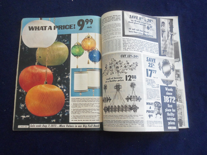 1972 SUMMER MONTGOMERY WARD CATALOG - ST. PAUL, MINNESOTA - J 8467