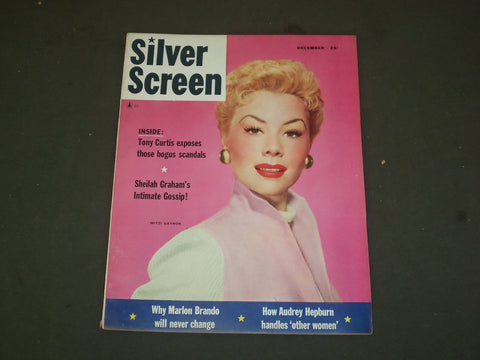 1957 DECEMBER SILVER SCREEN MAGAZINE - MITZI GAYNOR COVER - M 239