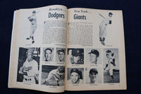 1953 JUNE INSIDE BASEBALL MAGAZINE - KINER-IRVIN=SHANTZ-SNIDER COVER - E 11894