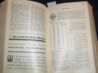 1903 MASSACHUSETTS YEAR BOOK AND BUSINESS DIRECTORY NO. 8 - KD 4502C
