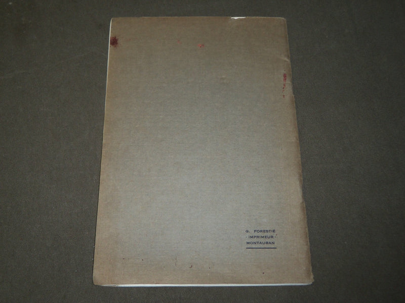 1930'S COMMISSION DES ARDOISIERES D'ANGERS D'ARDOISE FRENCH CATALOGUE - FR 1397