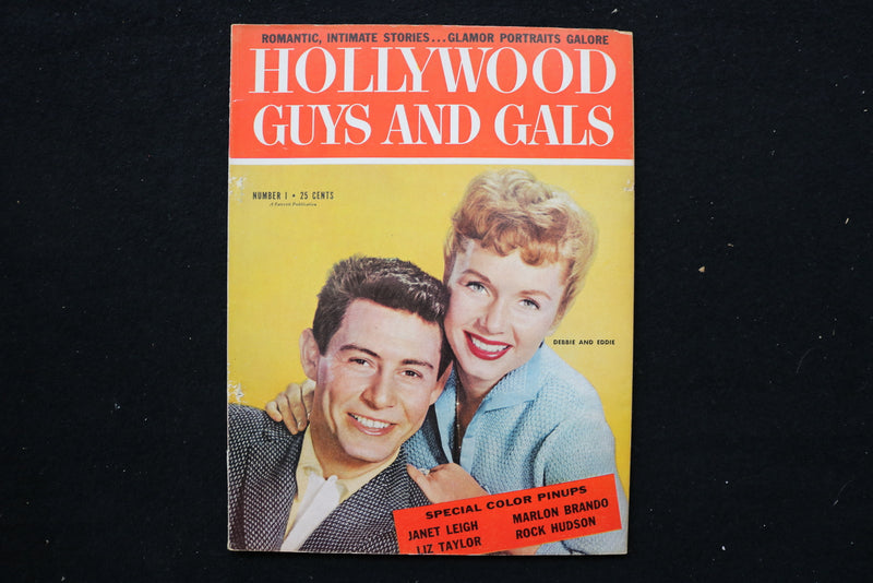1955 HOLLYWOOD GUYS AND GALS MAGAZINE - DEBBIE REYNOLDS COVER - E 24590