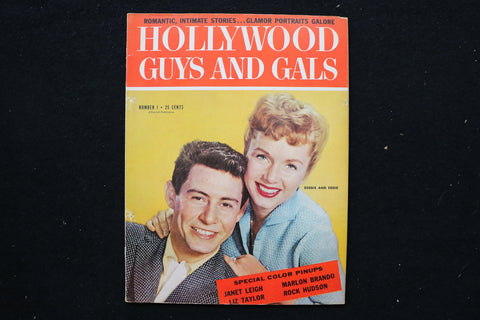 1955 HOLLYWOOD GUYS AND GALS MAGAZINE - DEBBIE REYNOLDS COVER - E 24590