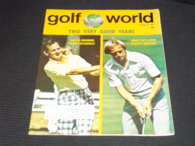 1976 OCTOBER 15 GOLF WORLD MAGAZINE - GRAHAM & PATE FRONT COVER - E 6799