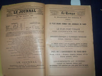 1896 OCTOBER LA REVUE DE PARIS - BALZAC - J 6414