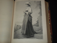 1876 THE ART JOURNAL NEW SERIES VOLUME NO. 2 - GREAT STEEL PLATES - KD 3806C