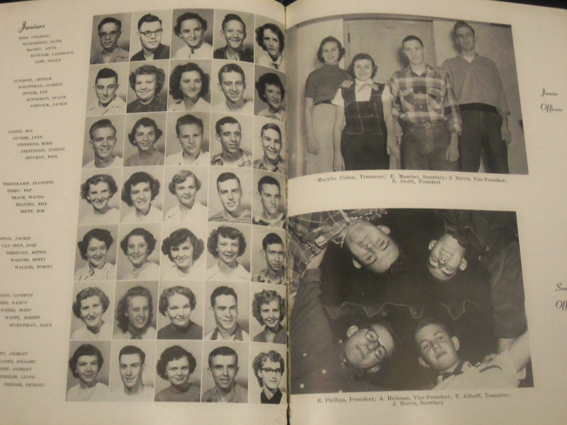 1952 SIGNET EFFINGHAM HIGH SCHOOL YEARBOOK - ILLINOIS - GREAT PHOTOS - YB 257