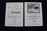 1970'S CIRCUS PROGRAMS - LOT OF 10 - O 3519