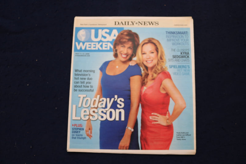 2008 JULY 11-13 USA WEEKEND MAGAZINE - HODA KOTB-KATHIE GIFFORD COVER - E 18324