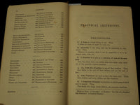 1880 GREENLEAF'S NEW PRACTICAL ARITHMETIC BOOK BY BENJAMIN GREENLEAF - K 2593