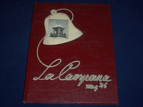 1945 LA CAMOANA YEARBOOK - MONTCLAIR TEARCHERS COLLEGE - MONTCLAIR, NJ - YB 88