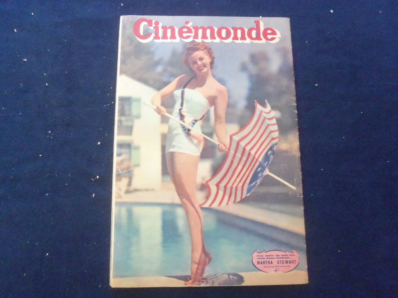 1948 OCT 26 CINEMONDE MAGAZINE - LINDA DARNELL COVER - FRENCH EDITION- SP 4867X