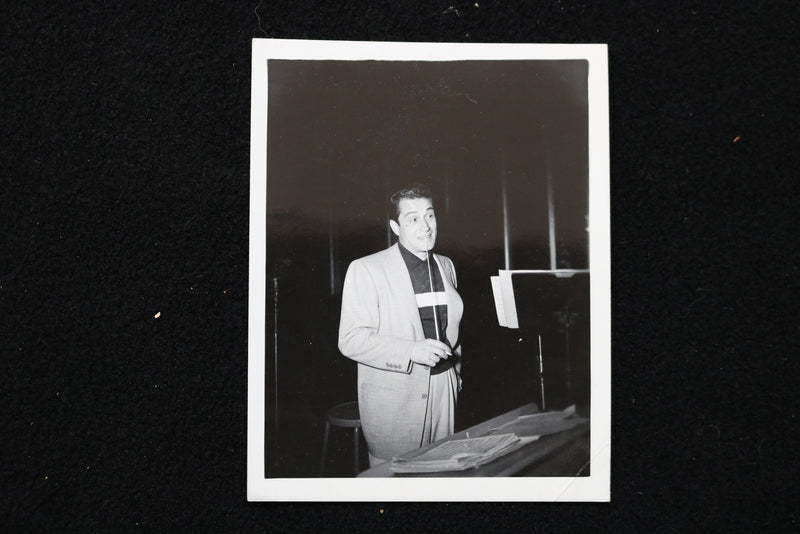 1950'S BETTY GRABLE - PERRY COMO - GENE NELSON PHOTOGRAPHS - LOT OF 3 - K 2856