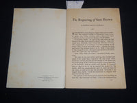 1931 THE REPAIRING OF SAM BROWN BOOK BY ROBERT THURBER - SOFTCOVER - J 9288