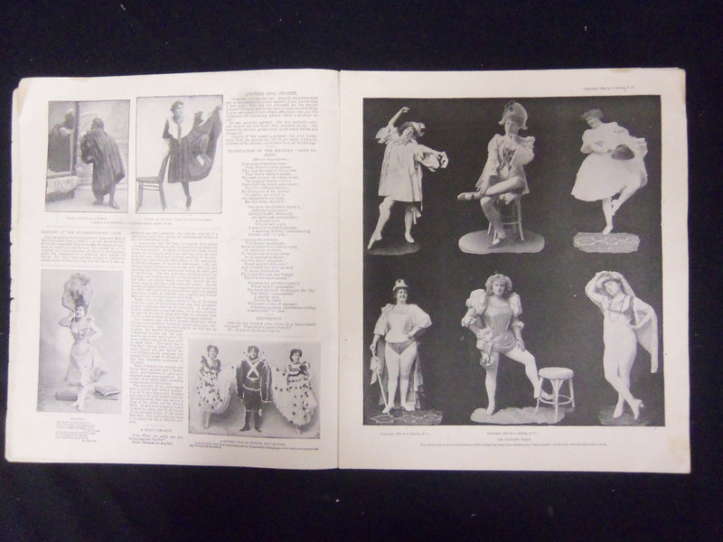 1895 MARCH THE STANDARD'S DANCING GIRLS MAGAZINE - ST 3202