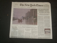 2021 JULY 27 NEW YORK TIMES - 2 KEY REGIONS GIVE WORKERS CHOICE: VACCINE OR TEST