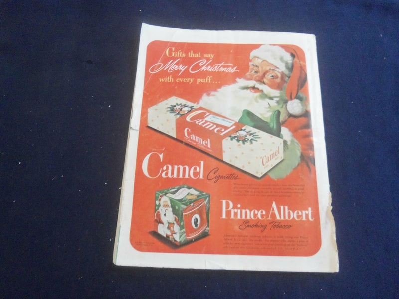 1949 DEC WOMAN'S HOME COMPANION MAGAZINE - MERRY CHRISTMAS TO ALL - ST 1115E