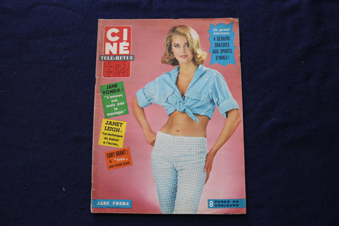 1964 NOVEMBER 5 CINE REVUE MAGAZINE - JANE FONDA COVER - E 23472