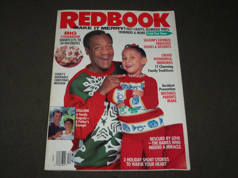 1990 DECEMBER REDBOOK MAGAZINE - BILL COSBY COVER - B 3084