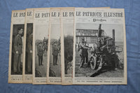 1920-1928 LE PATRIOTE ILLUSTRE MAGAZINE - FRENCH - LOT OF 56 - O 3849