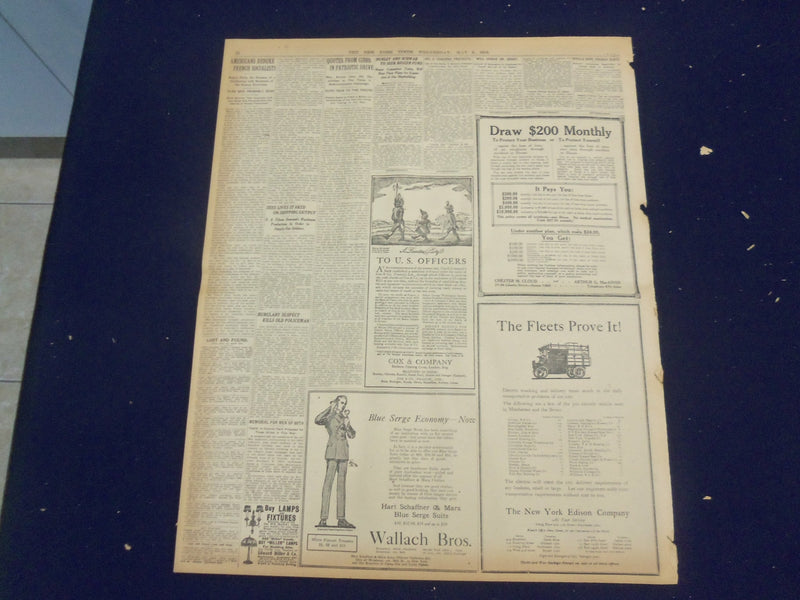 1918 MAY 8 NEW YORK TIMES - FALL OF BRITISH CABINET THREATENED - NT 8175