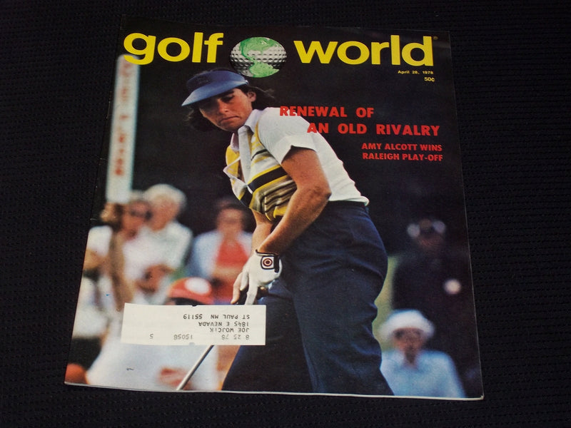 1978 APRIL 28 GOLF WORLD MAGAZINE - AMY ALCOTT FRONT COVER - E 6677