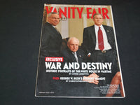 2002 FEBRUARY VANITY FAIR MAGAZINE- POWELL, CHENEY, AND GEORGE W. BUSH - SP 4972